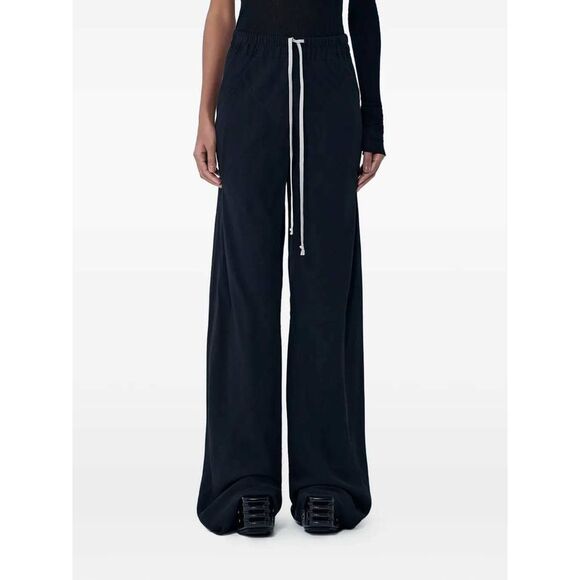 Rick Owens Women Wide-Leg Pants With Drawstring - Picture 2 of 5